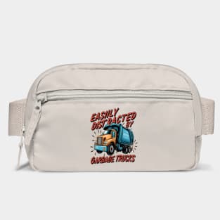 Garbage Truck " Easily Distracted By Garbage Trucks " Bag