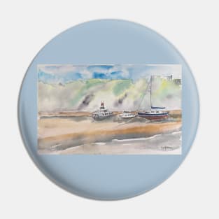 New Quay Beach Pin