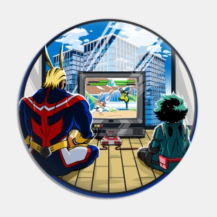 Stay-at-Home Heroes Pin