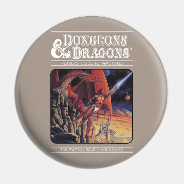 Dungeons and Dragons Immortals Set Pin by The Basement Podcast