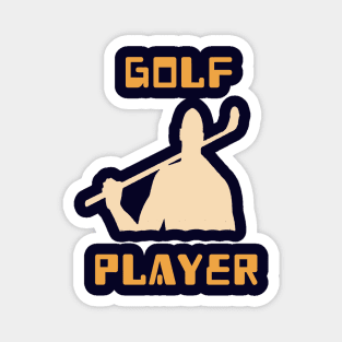 Golf player Game Magnet