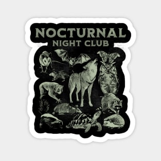 Nocturnal Night Club Magnet