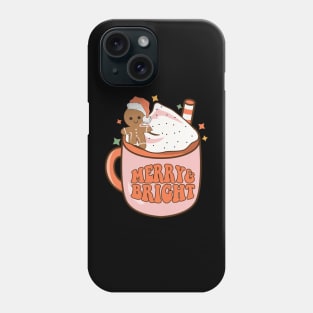 Merry and Bright Hot Cocoa Phone Case