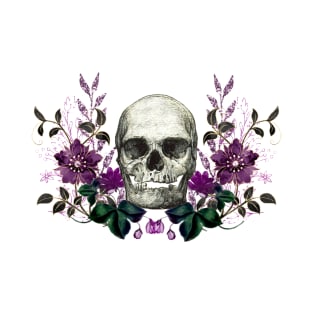 Floral Skull T-Shirt