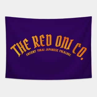 The Red Oni Version Tapestry