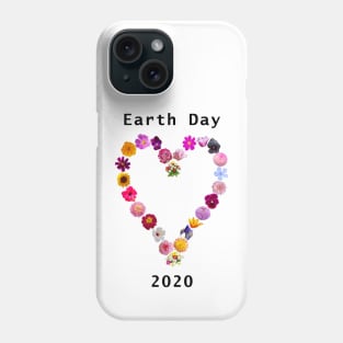 Floral Heart for Earth Day Phone Case
