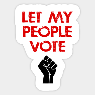 Black Lives Vote Stickers Teepublic Au