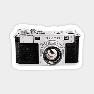 Nikon 1  / Camera Geek Gift Design Magnet