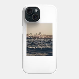 Coastal Haven: A City by the Sea Phone Case