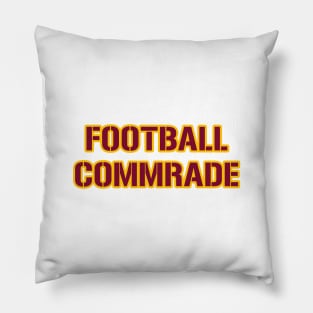 Football Commrade - White 1 Pillow