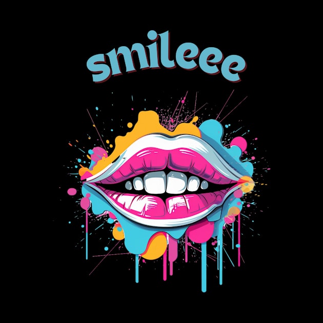 Smile Shirt, A Positive Mood, Smiley Snows, Sweet T-shirt, Happy Shirt by NedisDesign