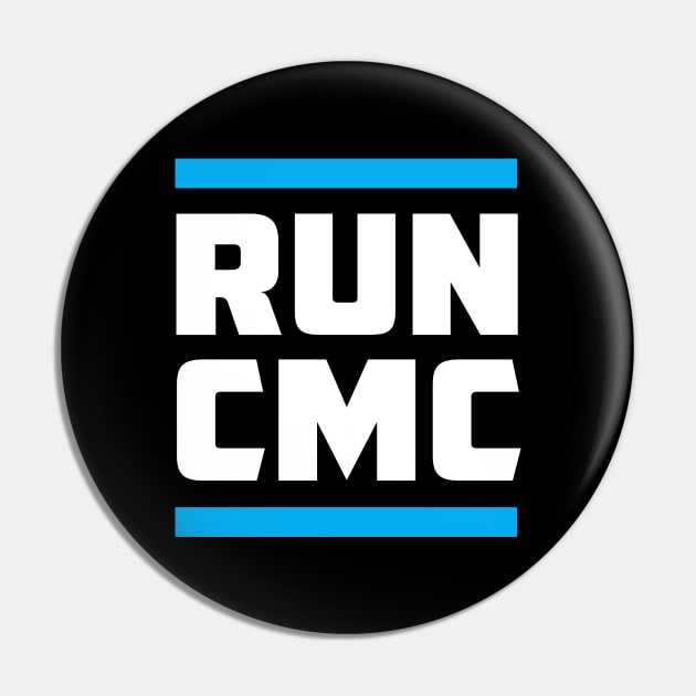 Carolina Panthers - RUN CMC Pin by evermedia