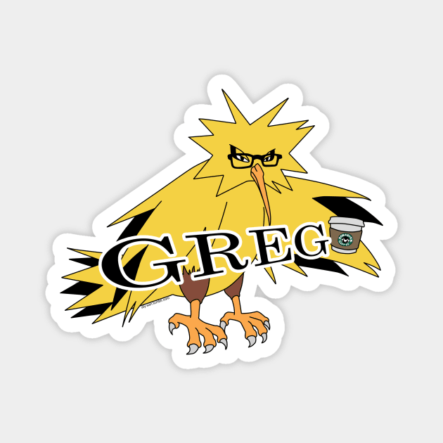 Greg the Bird Magnet by alysan