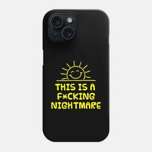 This is a Nightmare Phone Case