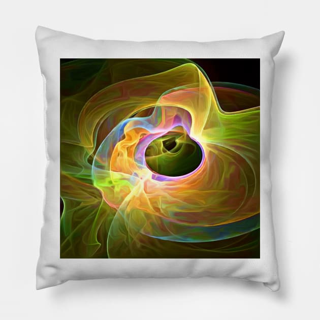 Ethereal Abstract Pillow by DANAROPER