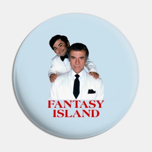 Fantasy Island - Mr. Roarke, Tattoo - 70s Tv Show Pin