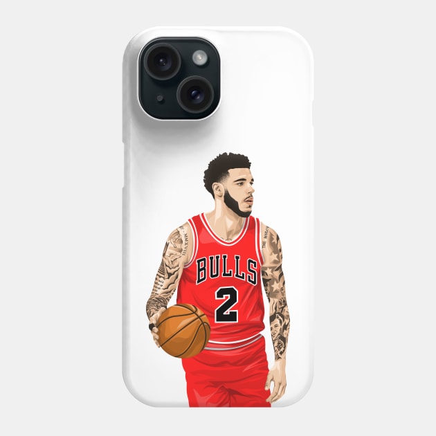 Lonzo Ball Phone Case by knnthmrctn