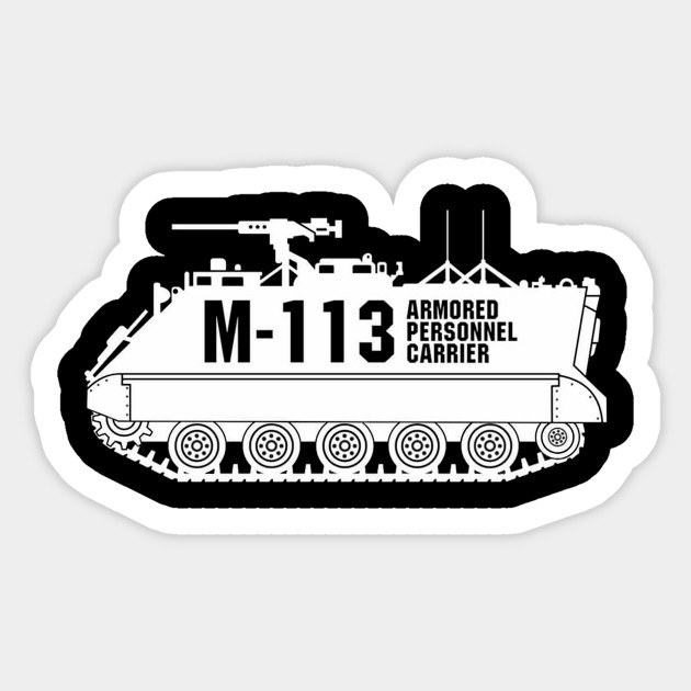 Military Vehicle APC M113 - Military - Sticker | 20% OFF Today Sale ...