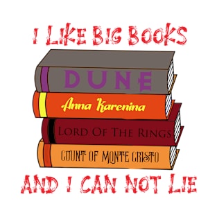 I Like Big Books T-Shirt