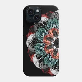 Scary fly mandala Phone Case