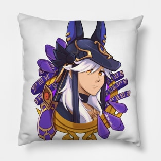 Genshin Badges - Cyno Pillow