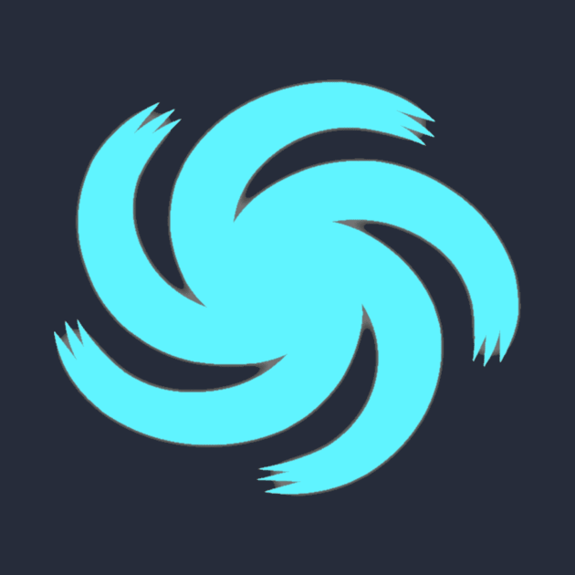 SPORE - Logo Neon Blue by RkTee