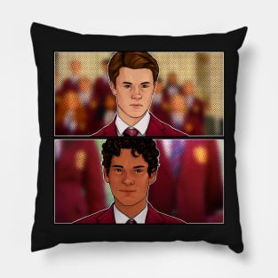 Young Royals Wilhelm and Simon season 2 final drawing Pillow