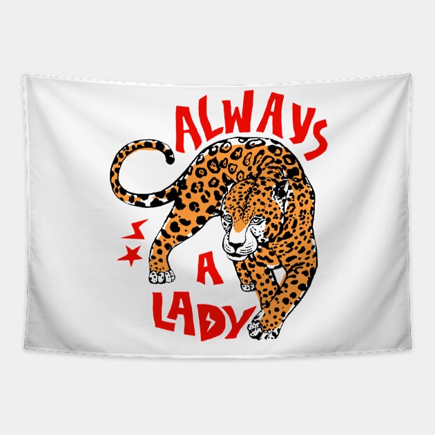 Always a Lady Tapestry by JonathanSandoval