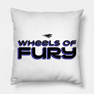 Wheels Of Fury Pillow