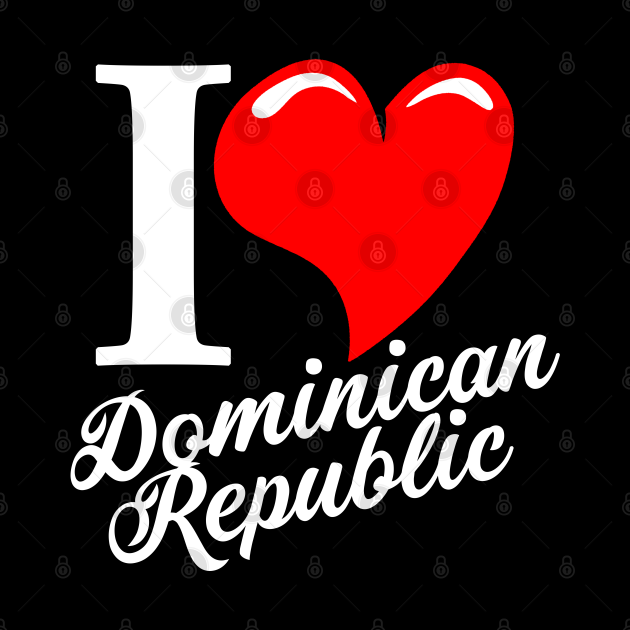 I Love The Dominican Republic Dominican Republic Mug Teepublic