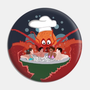 Lobster Chef Pin