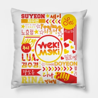 WEKI MEKI Collage Pillow