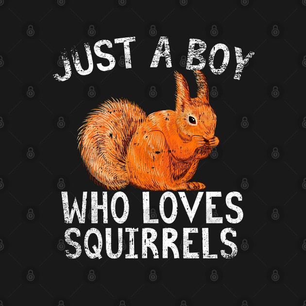 Just A Boy Who Loves Squirrels by simonStufios