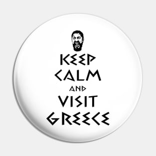 Keep Calm and Visit Greece Pin