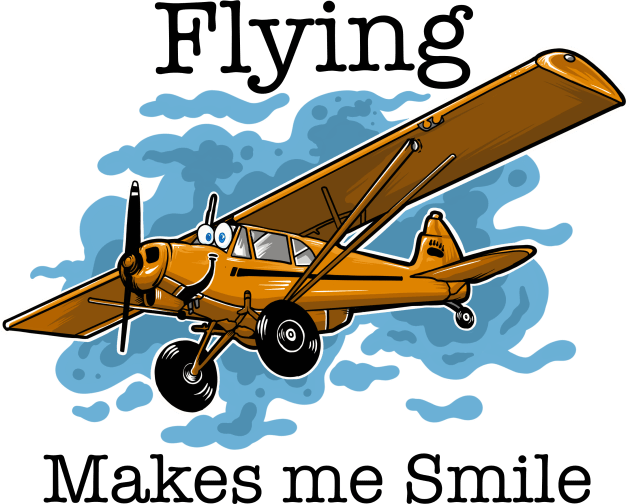 Flying make me smile Kids T-Shirt by Blunts