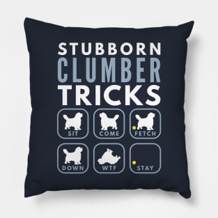 Stubborn Clumber Spaniel Tricks - Dog Training Pillow