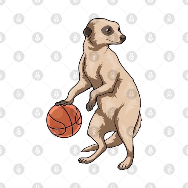Meerkat Basketball player Basketball by Markus Schnabel
