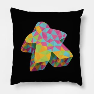 Summer Geo Meeple Pillow