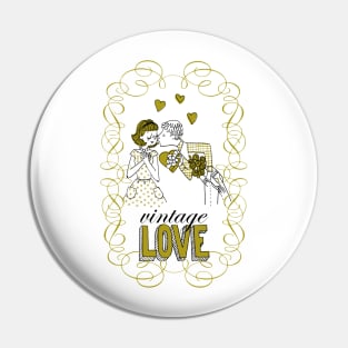 Vintage Love Pin