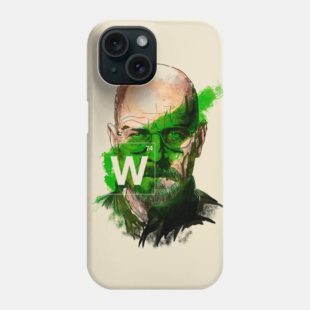 Walter White Phone Case by quadrin