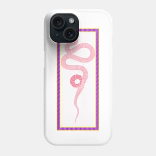 Pink snake Phone Case