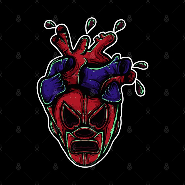 LUCHA HEART by ofthedead209