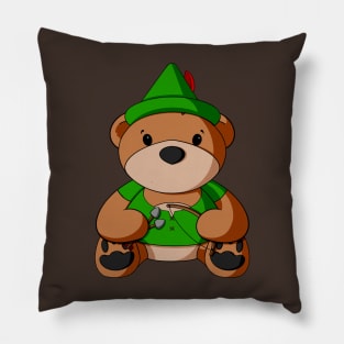 Robin Hood Teddy Bear Pillow