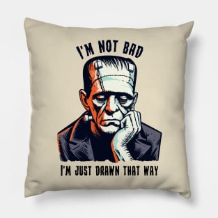 Karloff Frankenstein Monster - Horror Movie Pillow