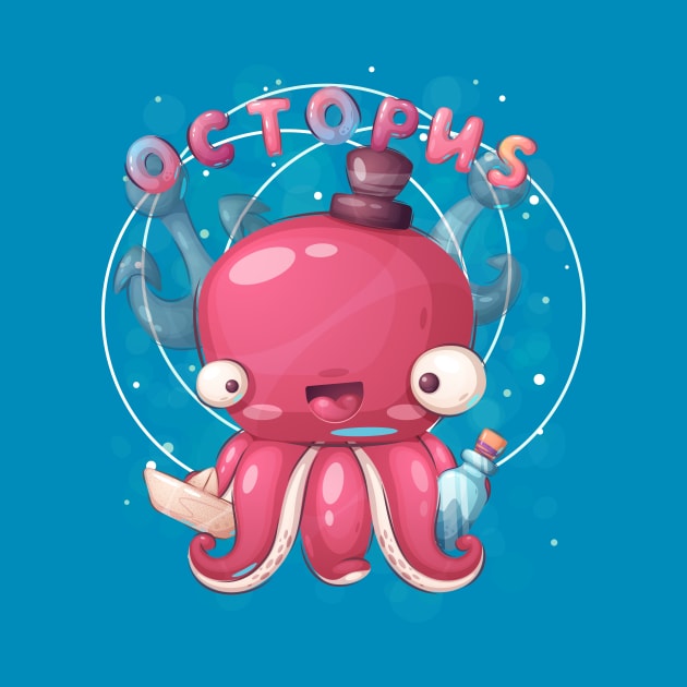 Sweet Baby Octopus by KOTOdesign