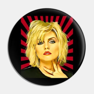 Vintage Blondie Music 80s 90s Style Pin