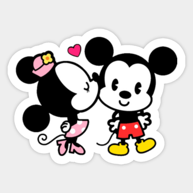  Mickey x Minnie  Mickey  And Minnie Sticker  TeePublic