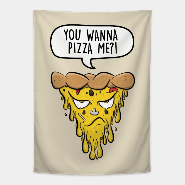 You wanna pizza me? Tapestry by LEFD Designs