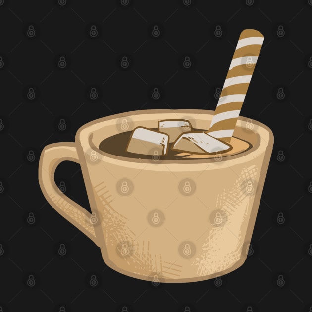 Cute Lovely Cocoa Mug by souw83