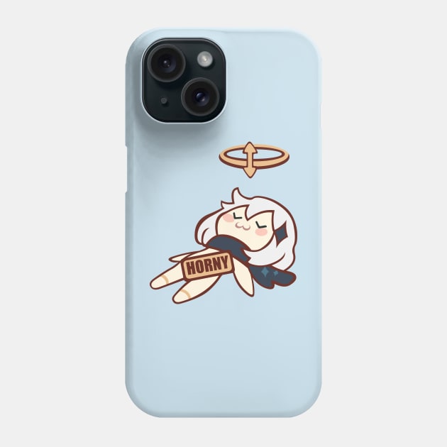 Paimon - Horny [Genshin Impact] Phone Case by Tad